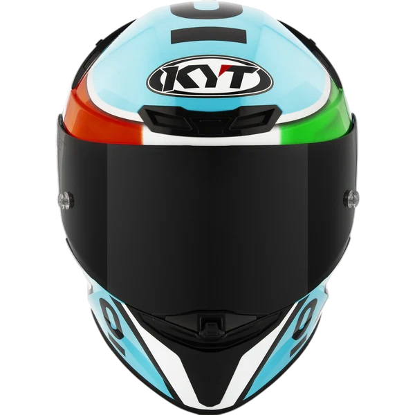 KYT TT Revo Leopard Replica Tricolor Helmet - AH Helmets
