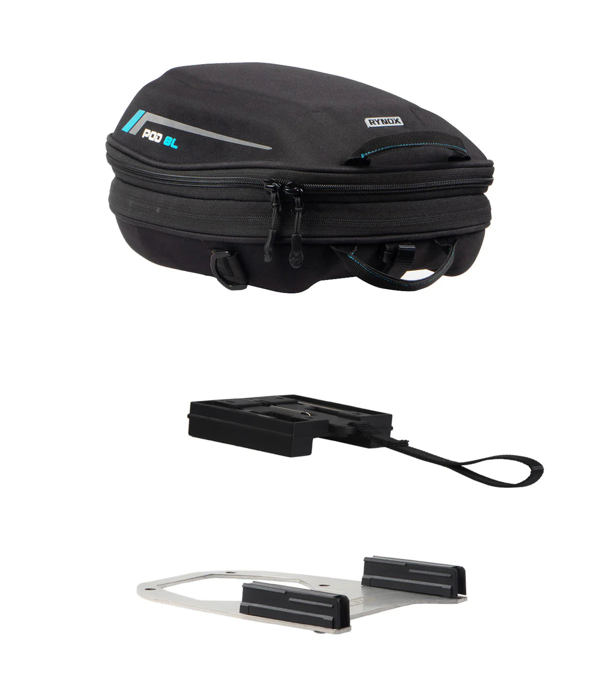 Rynox Pod Maglock BMW Tank Bag 8L With Ring