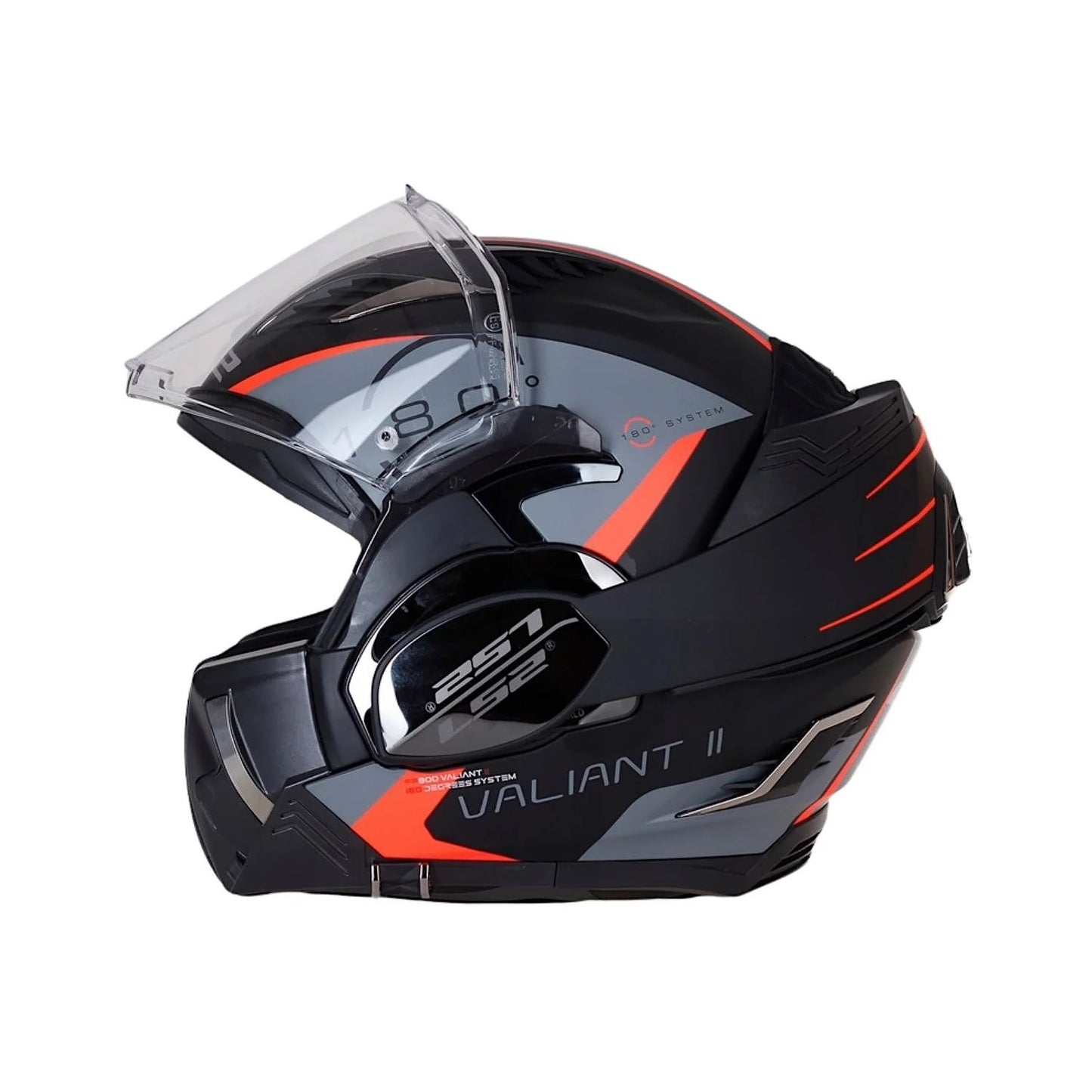 LS2 FF900 Valiant II Codex Matt Black Titanium Helmet