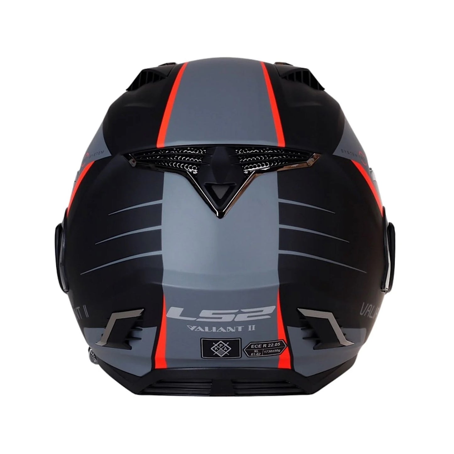 LS2 FF900 Valiant II Codex Matt Black Titanium Helmet