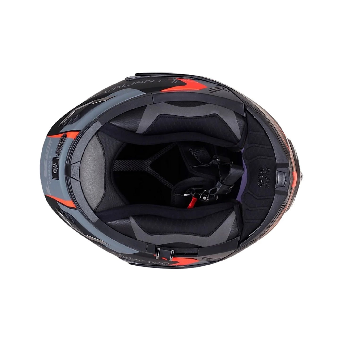 LS2 FF900 Valiant II Codex Matt Black Titanium Helmet
