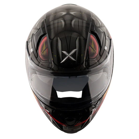 Apex Venomous D/V Gloss Grey Helmet