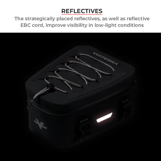 ViaTerra 100% waterproof tail/Seat bag 6L (Universal)