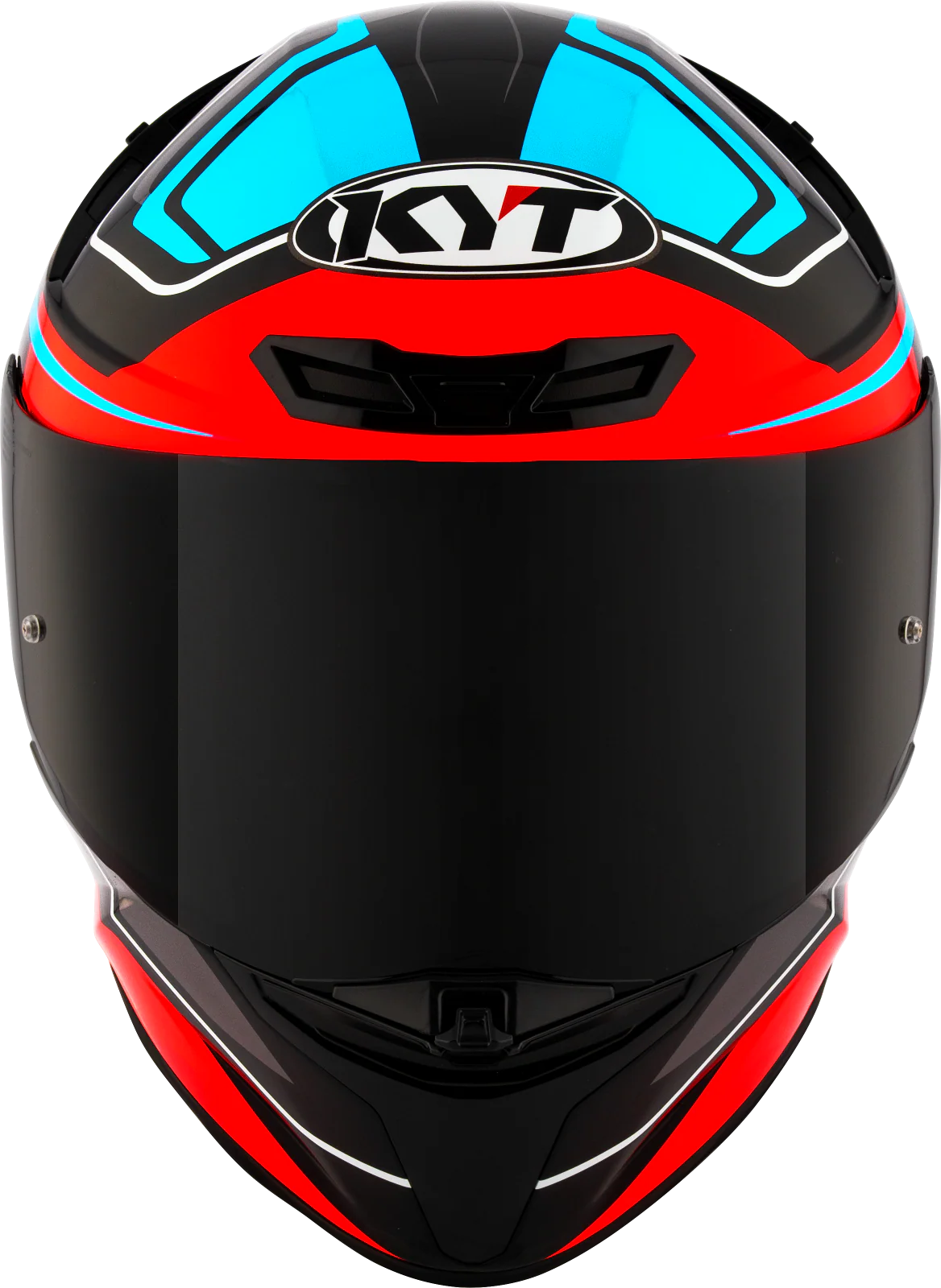 KYT TT Revo Overtech Black Fuxia Gloss Helmet