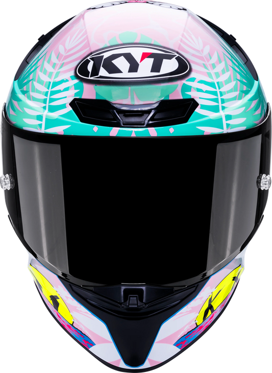 KYT TT Revo Riccardo Rossi BCN Gloss Helmet