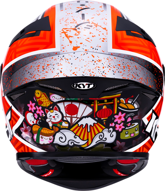 KYT TT Revo Gino Rea Replica Gloss Helmet