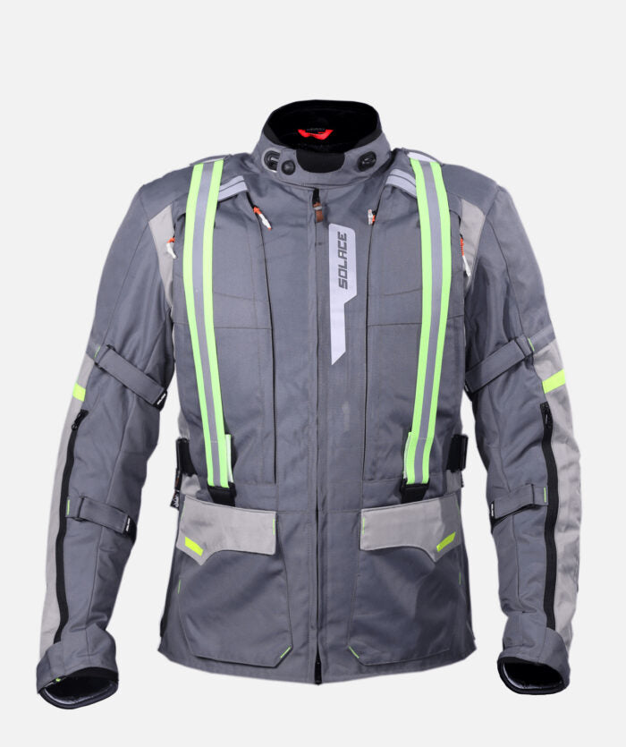 Rival Furious Touring Jacket V 3.0(Grey) - AH Helmets