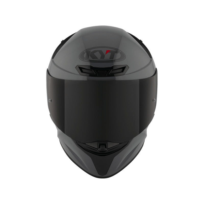 KYT TT Revo Plain GRL Grey Matt Helmet - AH Helmets