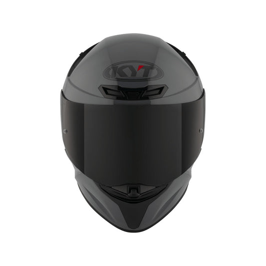 KYT TT Revo Plain GRL Grey Matt Helmet - AH Helmets