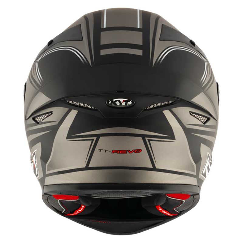 KYT TT Revo Tourist Cool Matt Grey Helmet - AH Helmets