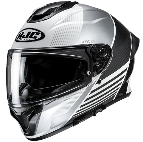 HJC C71 Morix MC5 Gloss White Black
