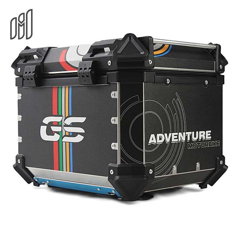 MH Aluminum Top Box (Adventure GS) 45L with backrest - AH Helmets