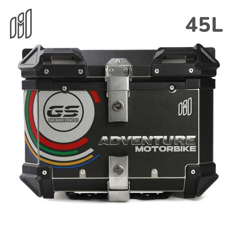 MH Aluminum Top Box (Adventure GS) 45L with backrest