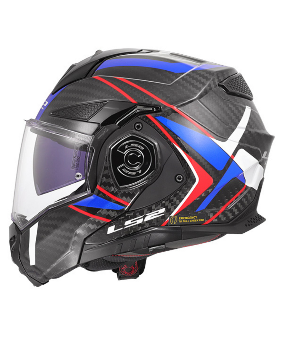 LS2 FF901 Advant XC Future ll GL Black Blue Red Carbon-06 Helmets