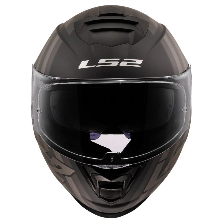 LS2 FF320 Stream II Flag Helmets- Matt Black Grey-06