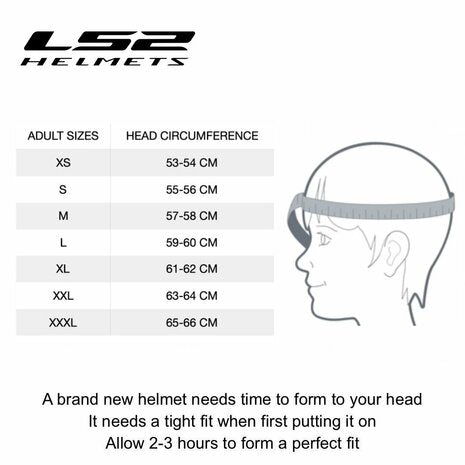 LS2 FF906 ADVANT SPORTS GLOSS BLACK BLUE RED HELMET- 06