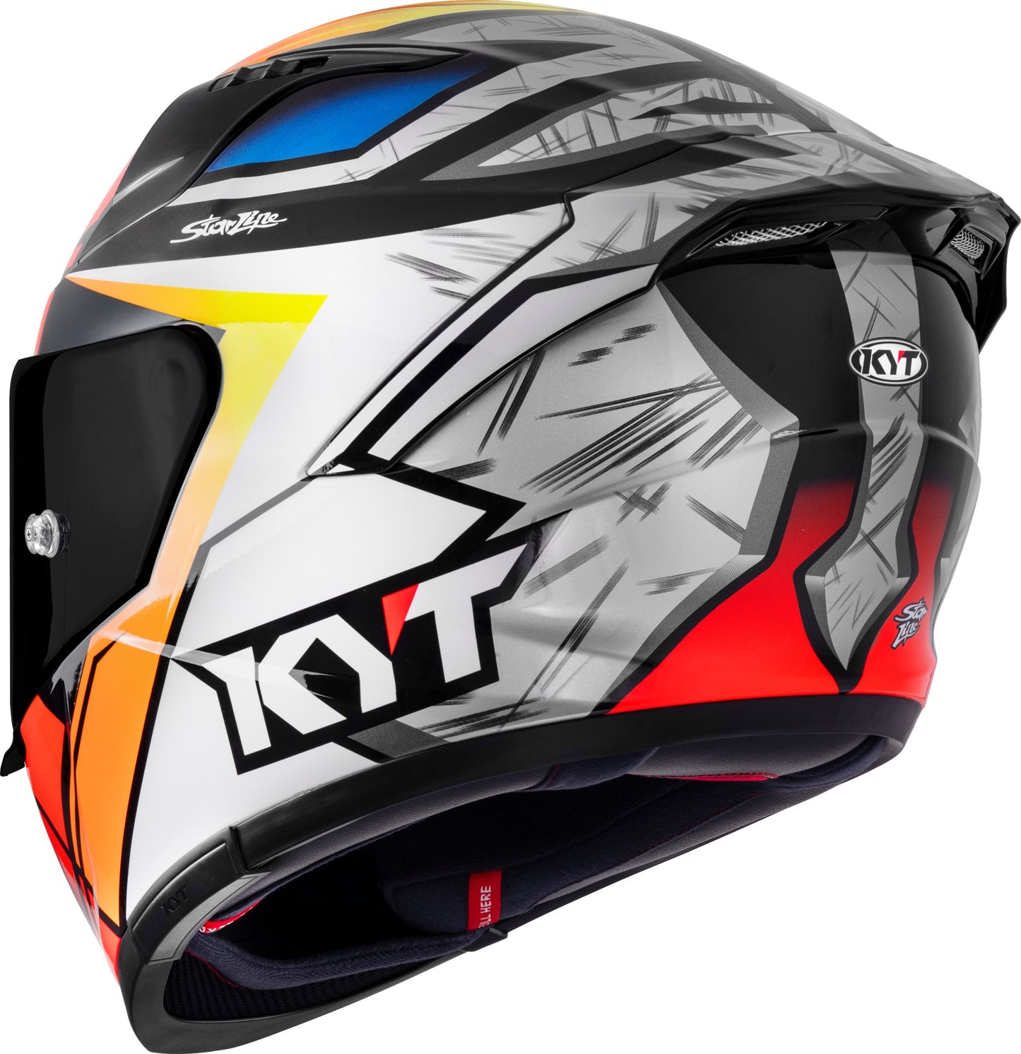 KYT STRIKER SV RUNS GLOSS HELMET