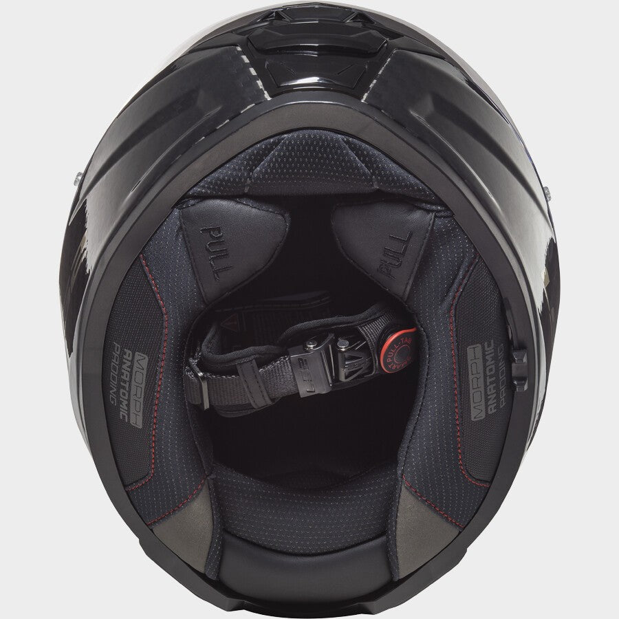LS2 FF811 Vector II Carbon Solid Gloss Black Dual Visor Helmets - AH Helmets