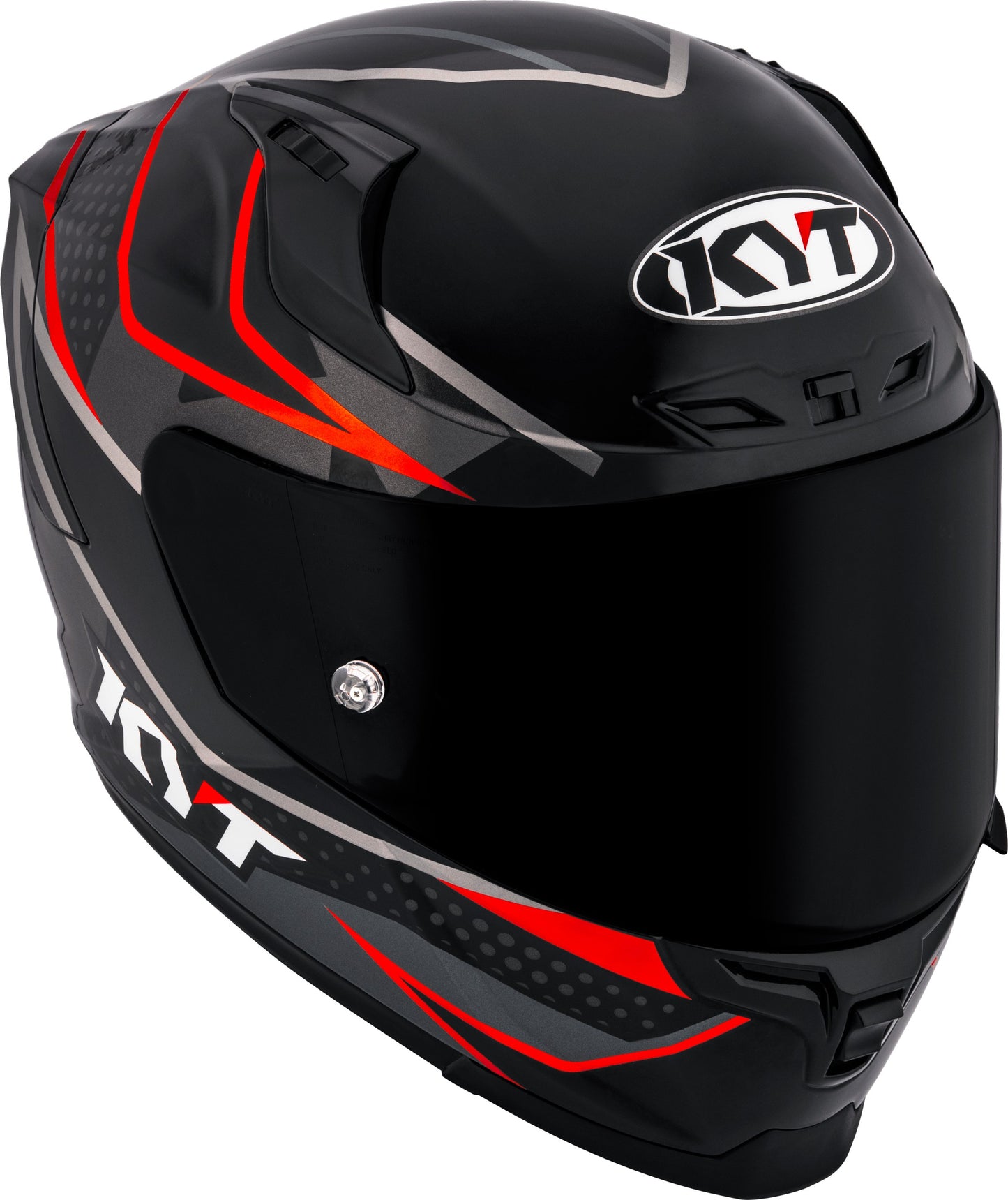 Kyt Striker SV Davo Replica Gloss Black Red Helmet