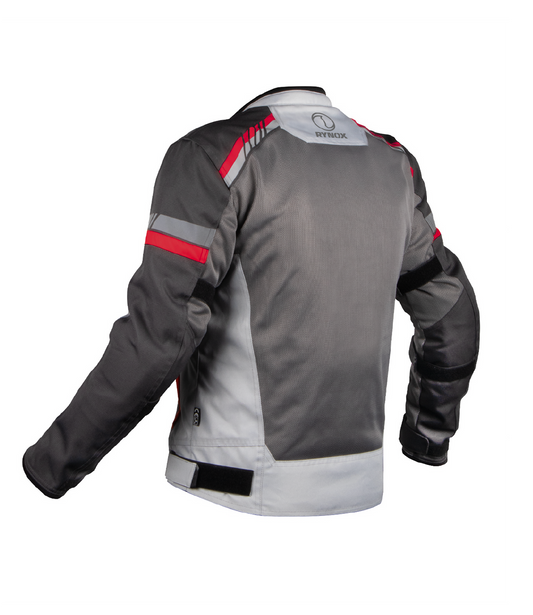 RYNOX Air GT4 CE A CLASS Jacket - GREY RED