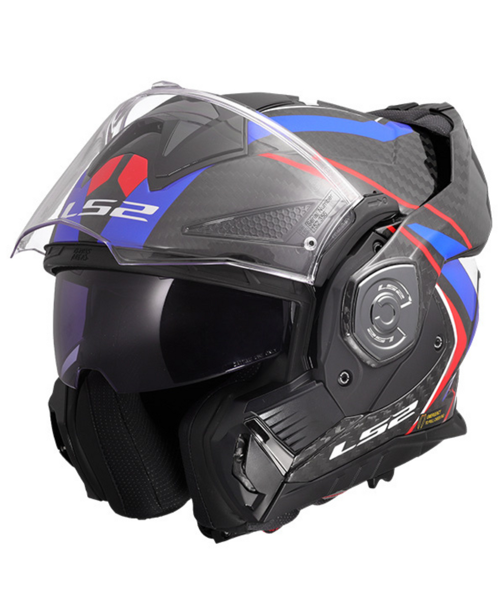 LS2 FF901 Advant XC Future ll GL Black Blue Red Carbon-06 Helmets