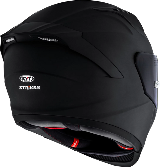 KYT Striker 2V Plain MATT Black Helmet - AH Helmets
