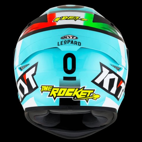 KYT TT Revo Dennis Foggia Replica Helmet - AH Helmets