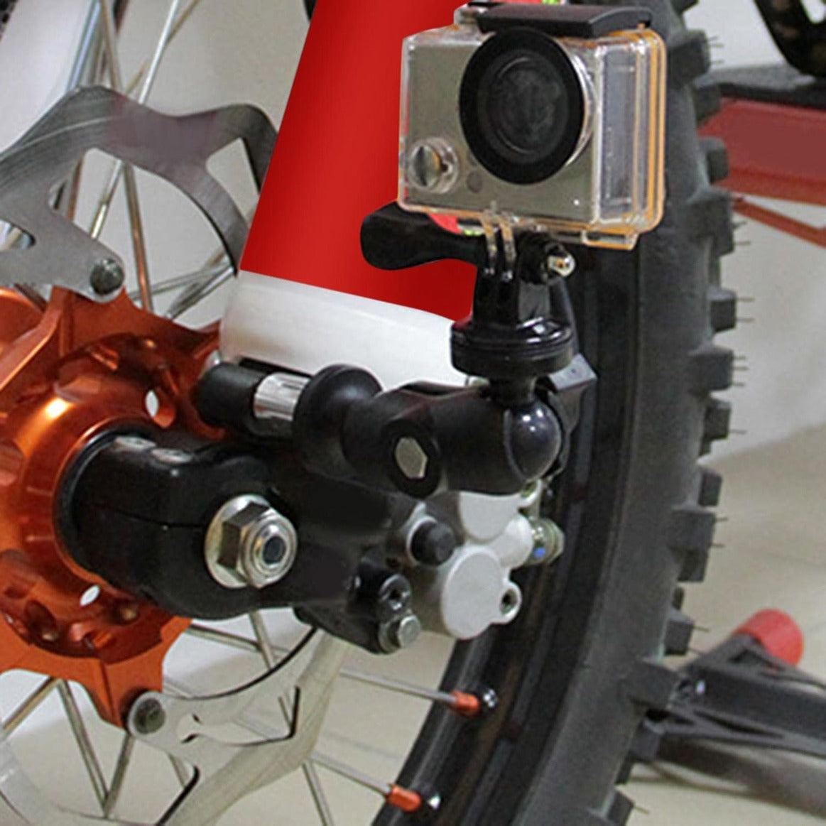 MH MOTO UNIVERSALSTEM MOUNT FOR MOTORCYCLE MOBILE HOLDER