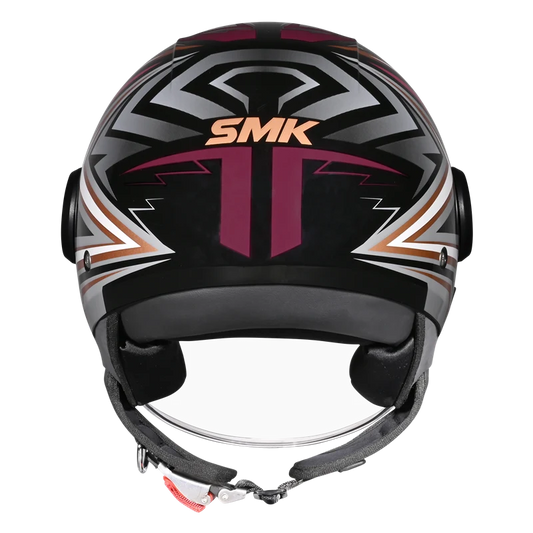 SMK LAMINAR HALF HELMETS (STARZ GRAPHIC)