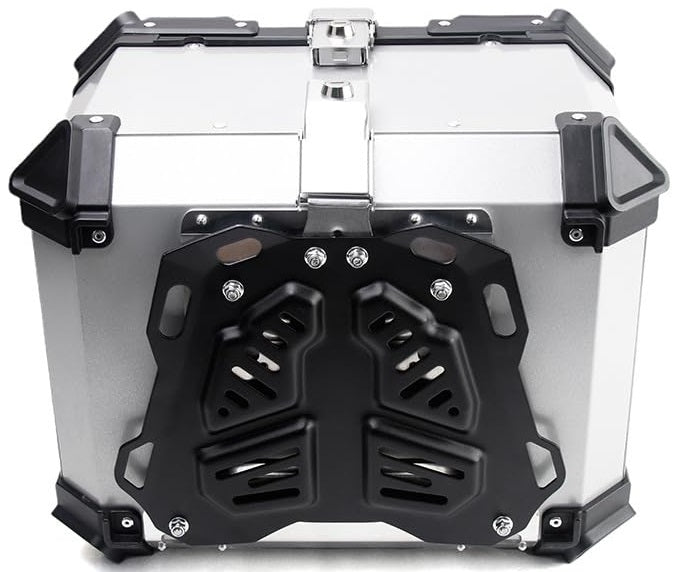 MH Moto Aluminium 55L Top box With Backrest