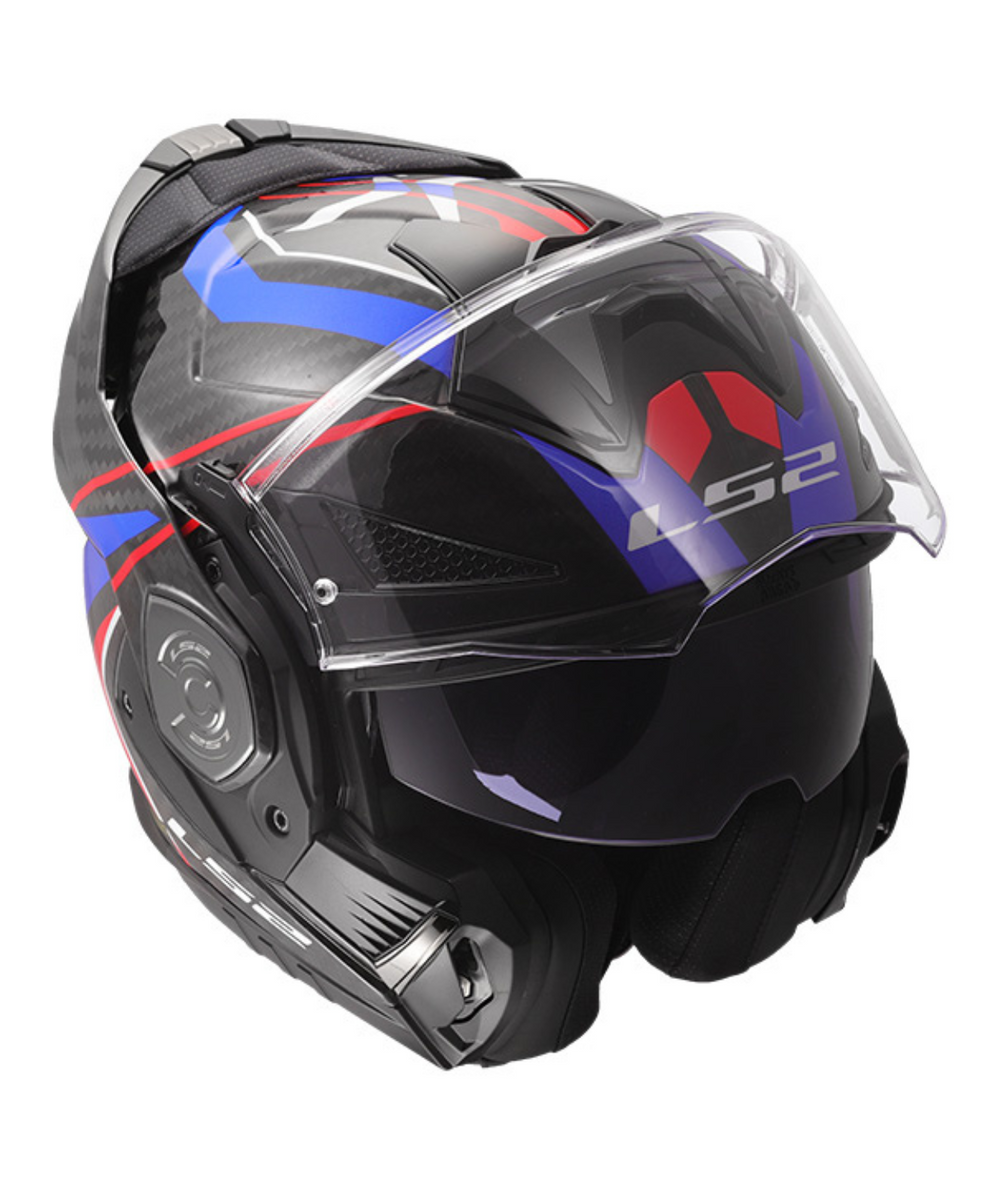 LS2 FF901 Advant XC Future ll GL Black Blue Red Carbon-06 Helmets