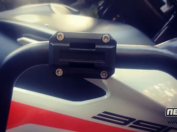 NEXUSGEAR KTM 390/250 ADV CRASH GUARD With Puck Black Slider