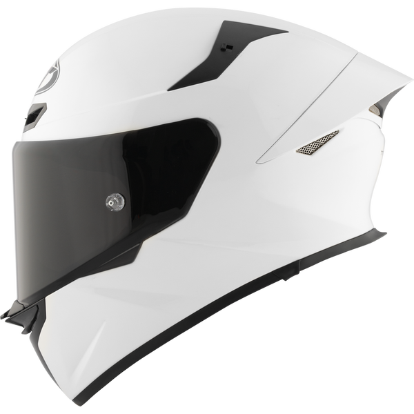 KYT TT Revo Gloss Plain White -06 Helmet