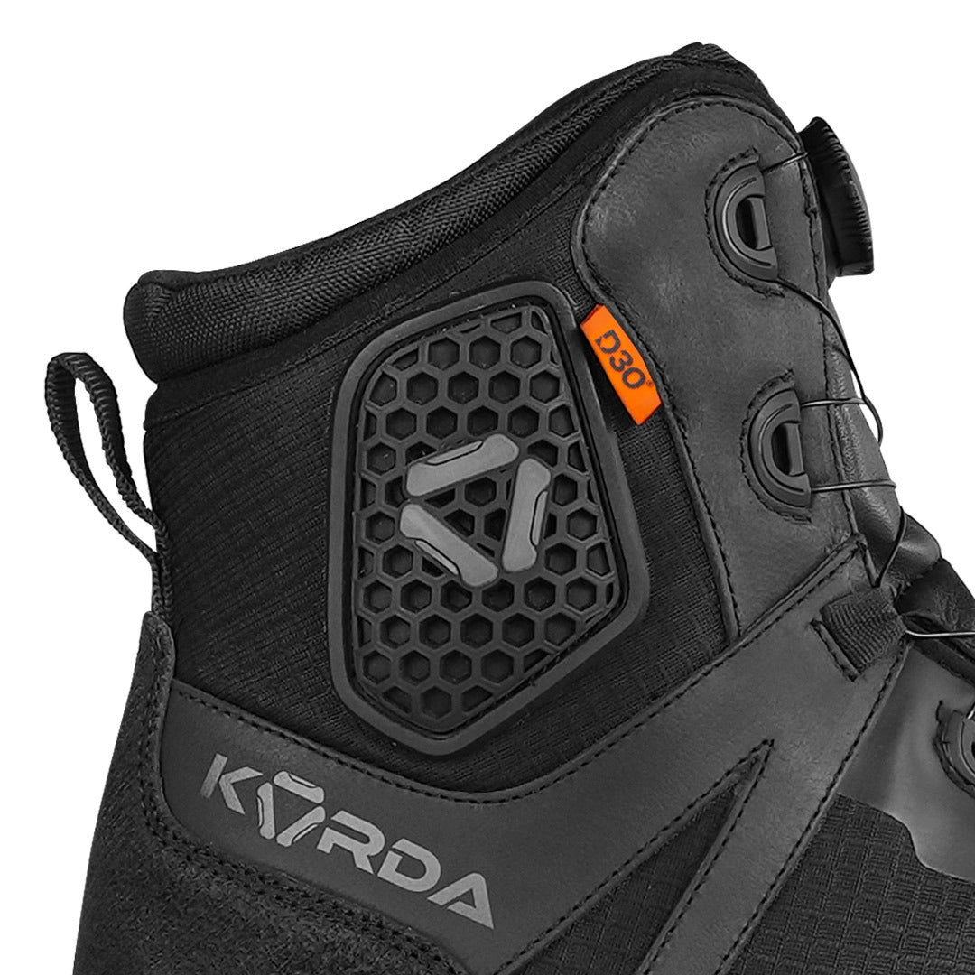 Korda Recon Moto Combat Riding Boots With D3O