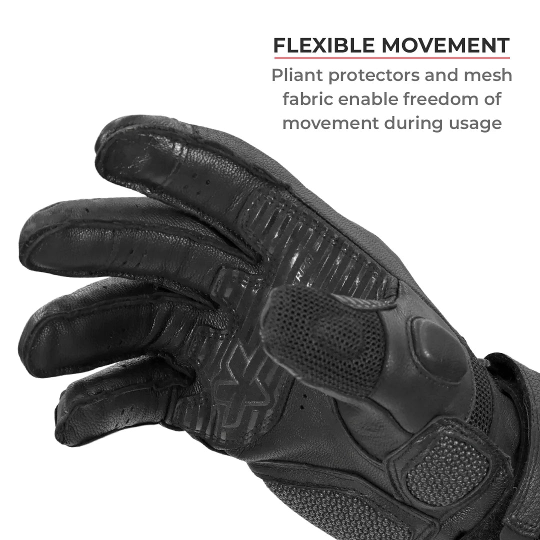 Viaterra Krugger full gauntlet gloves Black