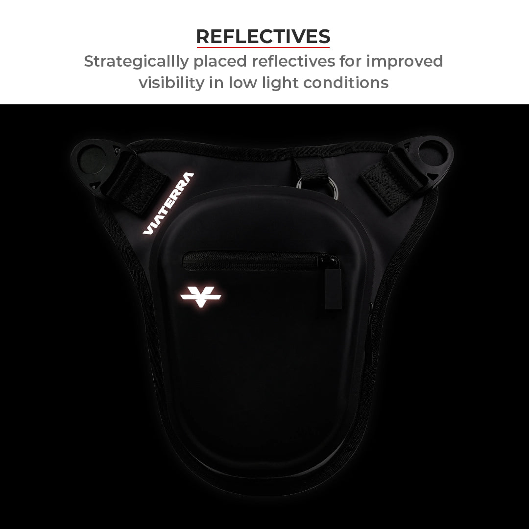 VIATERRA 100% Waterproof Thigh Bag - AH Helmets