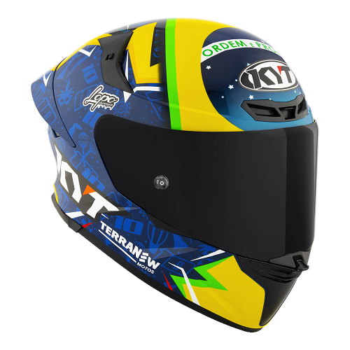 KYT TT REVO DIOGO MORERIA 2024 REPLICA 06 GLOSS HELMET - AH Helmets