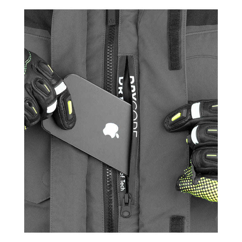 Rynox Advento Pro Black Grey Jacket - AH Helmets