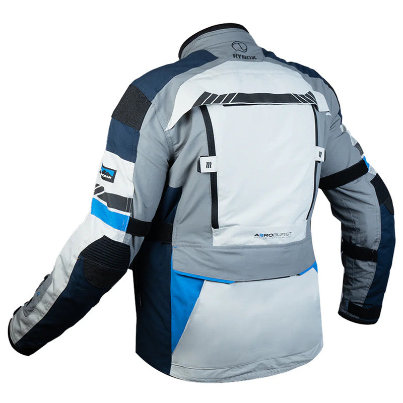 Rynox Stealth Evo 4 Arctic Blue Jacket - AH Helmets