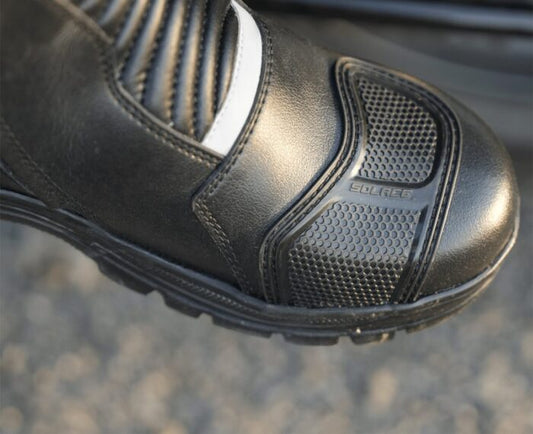 Solace Scout Motorcycle Boots (B.Grey) - AH Helmets