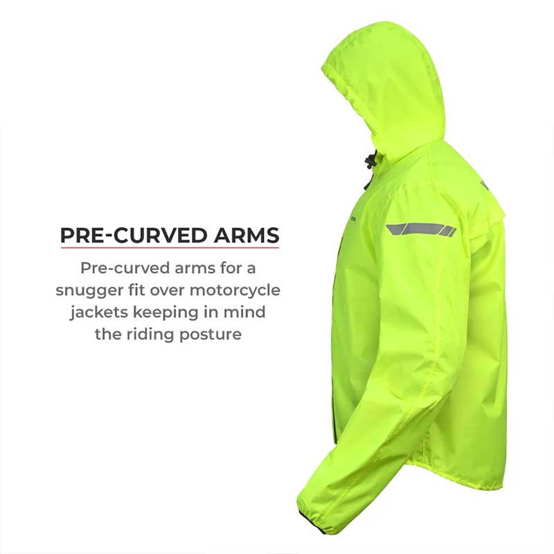 Viaterra B100 – Rain Jacket - AH Helmets