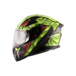 Apex Venomous D/V Helmet ( Black Neon Green )