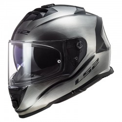 LS2 FF800 Storm Gloss Jeans Titanium Helmet