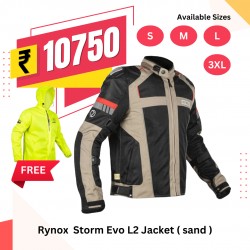 Rynox Storm Evo L2 Jacket (Sand)
