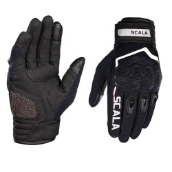 Scala Atlas Gloves Black White