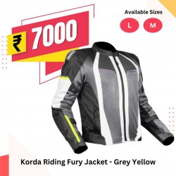 Korda Riding Fury Jacket - Yellow