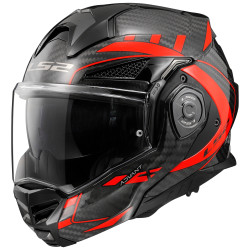 LS2 FF901 Advant XC Future Gloss Red Carbon Helmets