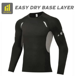 MH Moto Easy Dry Mesh Black grey Base Layer