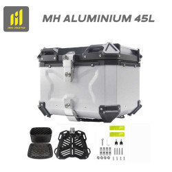 MH Aluminium 45L Top box Without Backrest