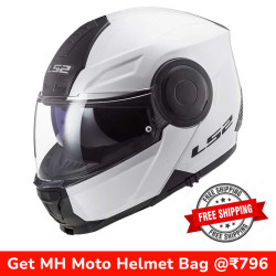 LS2 FF902 Scope Solid Gloss White Helmet